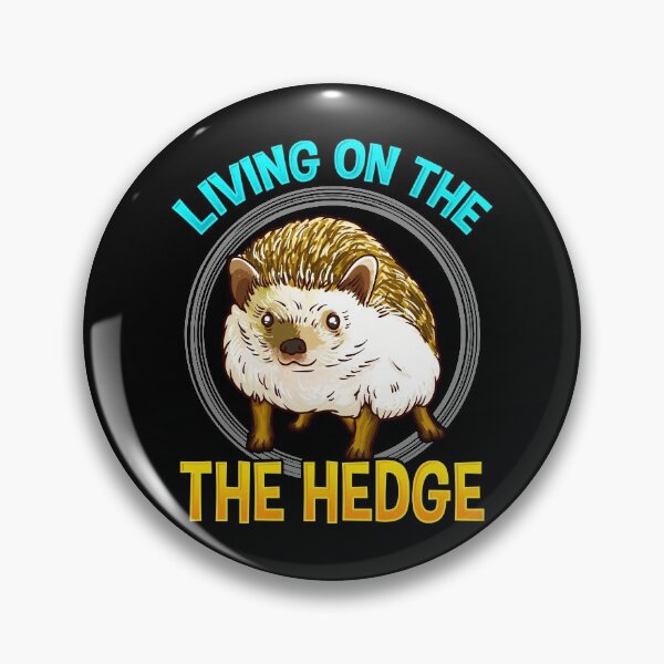 Item preview, Cute & Funny Living On The Hedge Adorable Pun designed and sold by perfectpresents.