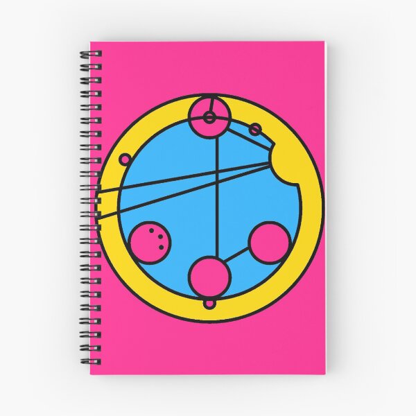 Item preview, Pansexual in Circular Gallifreyan in Pansexual Flag Colors designed and sold by CaelanPride.