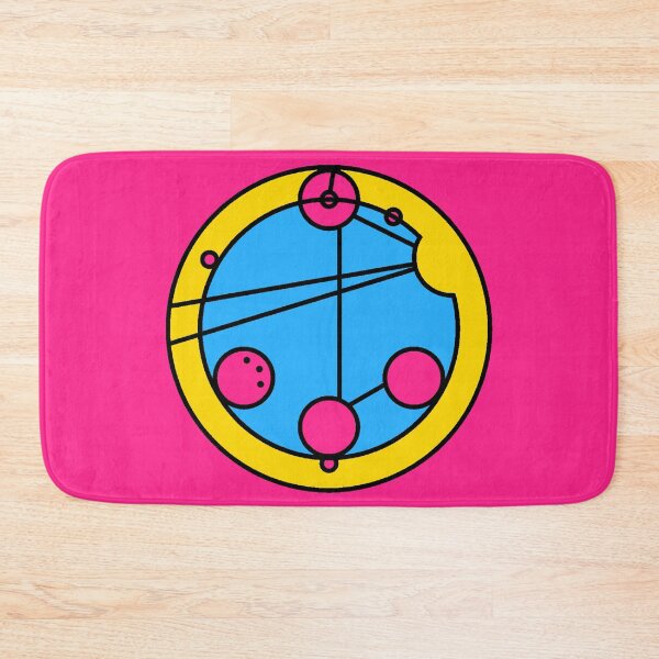 Item preview, Pansexual in Circular Gallifreyan in Pansexual Flag Colors designed and sold by CaelanPride.