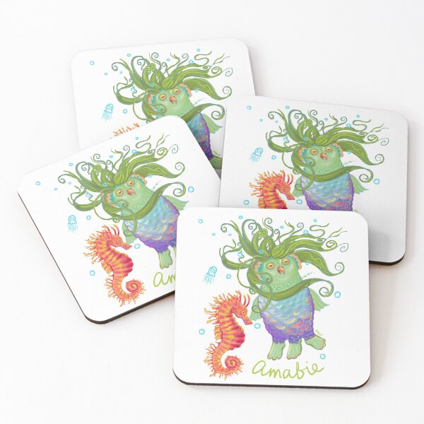 Item preview, Amabie Yokai to Protect You, white designed and sold by mernstw.