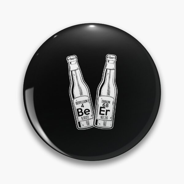 Item preview, Beer Beryllium Erbium Funny Chemistry Periodic Pun designed and sold by perfectpresents.