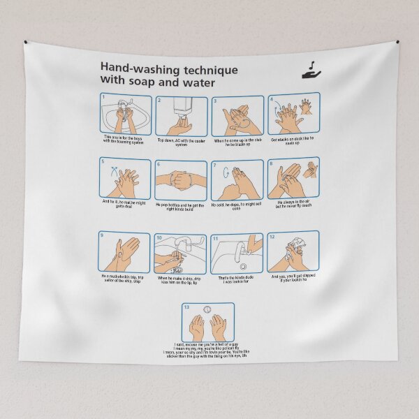 Item preview, Super Bass HandWash Sign Nicki Minaj designed and sold by Retrop0lis.