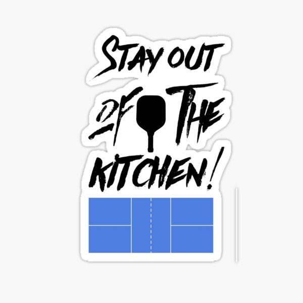 Item preview, Stay our of the kitchen pickleball gear designed and sold by rbctees.