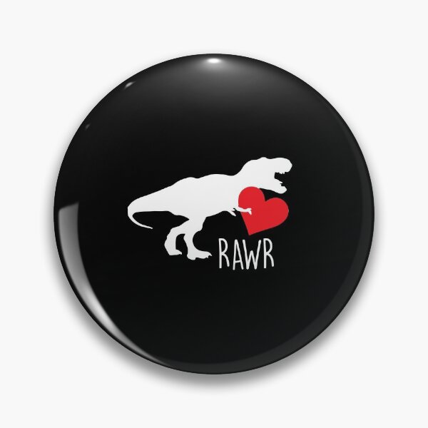Item preview, Rawr T-Rex Dinosaur Heart Love Valentine's Day designed and sold by perfectpresents.
