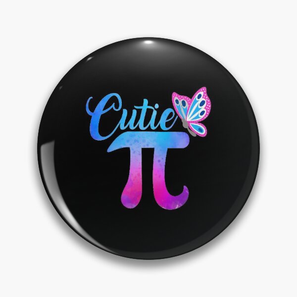 Item preview, Cute & Funny Cutie Pi Math Pie Butterfly Math Pun designed and sold by perfectpresents.
