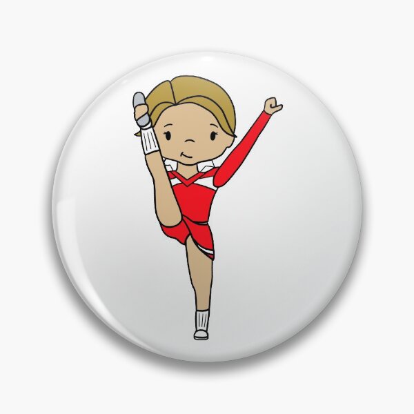 Item preview, Red Cheerleader Liberty designed and sold by thespeckledsink.