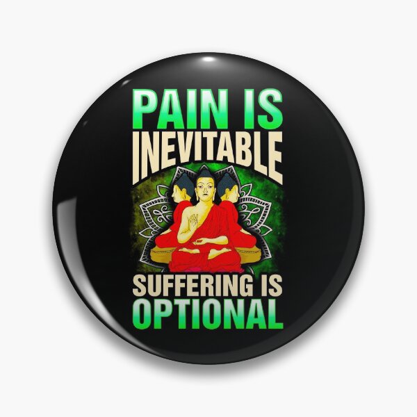 Item preview, Pain Is Inevitable Suffering Is Optional Stoic designed and sold by perfectpresents.