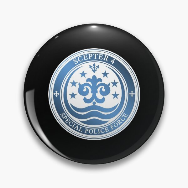 Item preview, K: Return of Kings - SCEPTER 4 Emblem (Blue Clan) designed and sold by Fireseed-Josh.
