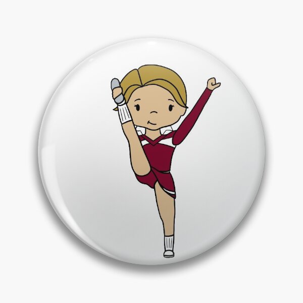 Item preview, Maroon Cheerleader Liberty designed and sold by thespeckledsink.