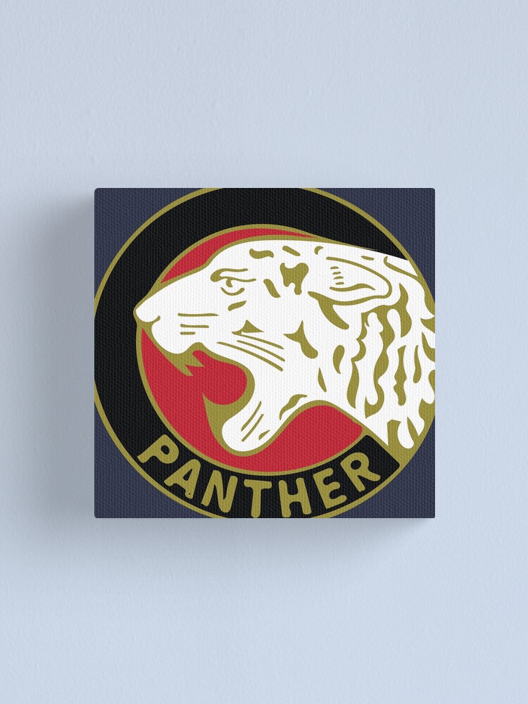 Panther Motorcycle Logo Canvas Print For Sale By Midwestern Redbubble