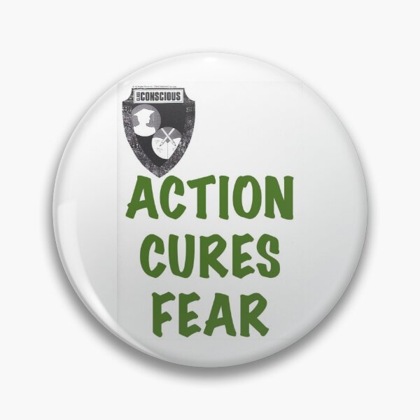 Item preview, ACTION CURES FEAR designed and sold by CCCREW.