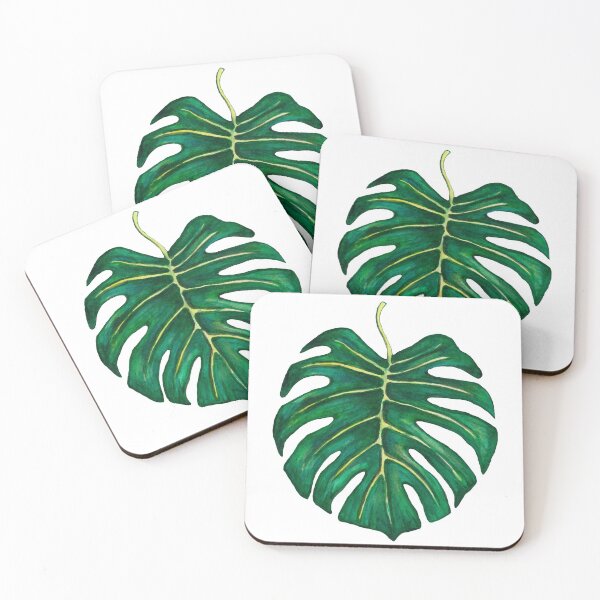 Item preview, Big monstera leaf designed and sold by susserain.