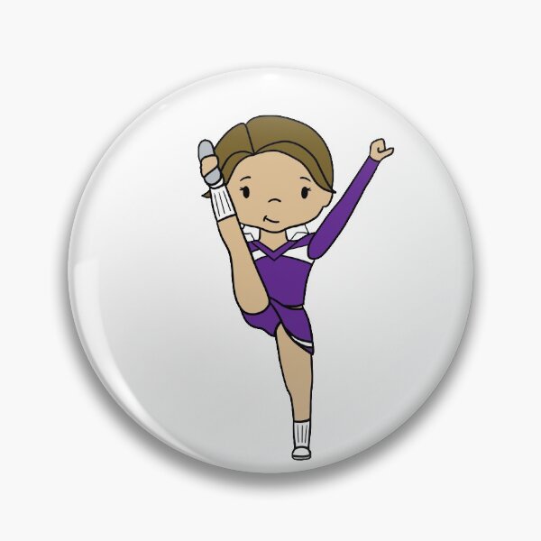 Item preview, Purple Cheerleader Liberty designed and sold by thespeckledsink.