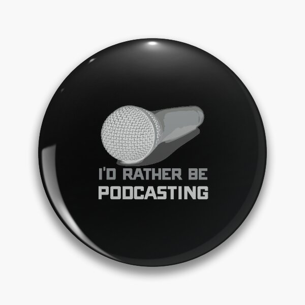 Item preview, I'd Rather Be Podcasting Cute & Funny Podcast Host designed and sold by perfectpresents.