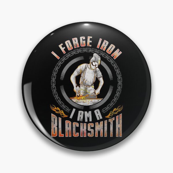 Item preview, I Forge Iron, I Am a Blacksmith Blacksmithing designed and sold by perfectpresents.