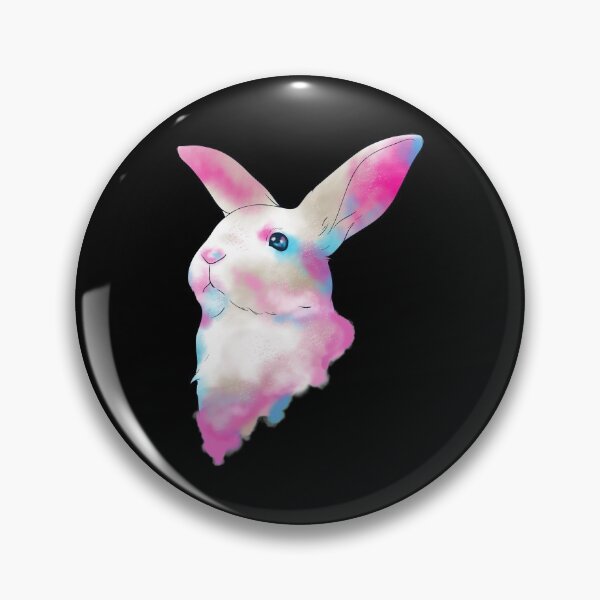 Item preview, Cute Space Rainbow Gaussian Blur Rabbit Galactic designed and sold by perfectpresents.