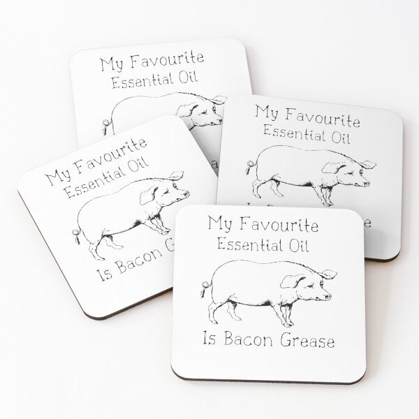 Item preview, My Favourite Essential Oil Is Bacon Grease designed and sold by PartridgeDesign.