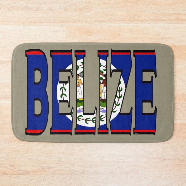 Item preview, Belize Font With Flag designed and sold by Havocgirl.
