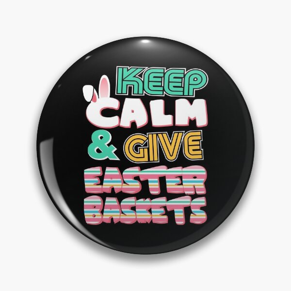 Item preview, Cute Keep Calm & Give Easter Baskets Easter Bunny designed and sold by perfectpresents.