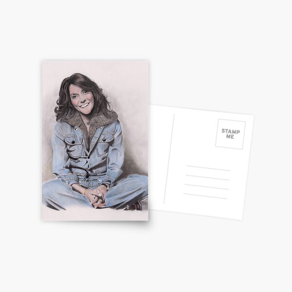 Item preview, Karen Carpenter Tinted Graphite Drawing designed and sold by TRichardsonArt.