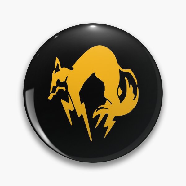 Metal Gear Solid - FOX Logo Button