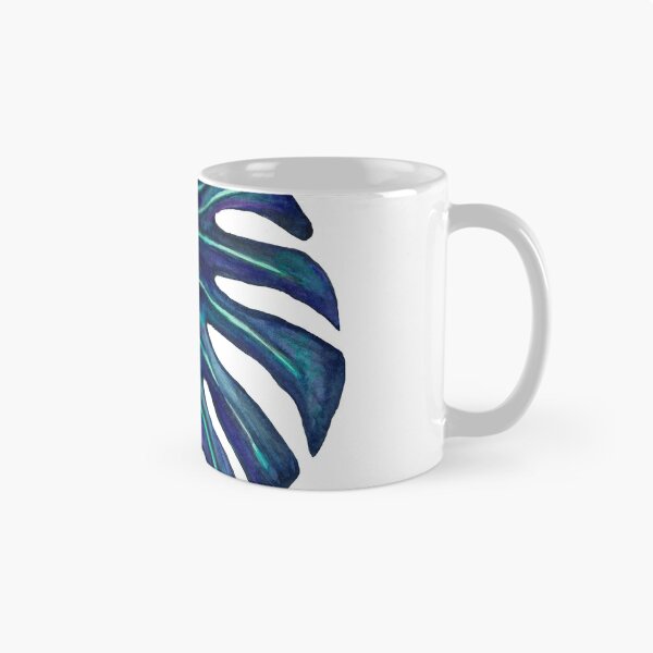 Item preview, Blue monstera leaf designed and sold by susserain.