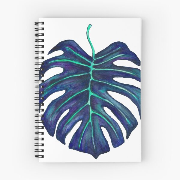 Item preview, Blue monstera leaf designed and sold by susserain.