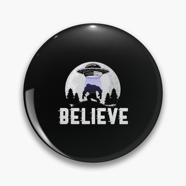 Item preview, Awesome Believe in Aliens Bigfoot & UFOs designed and sold by perfectpresents.