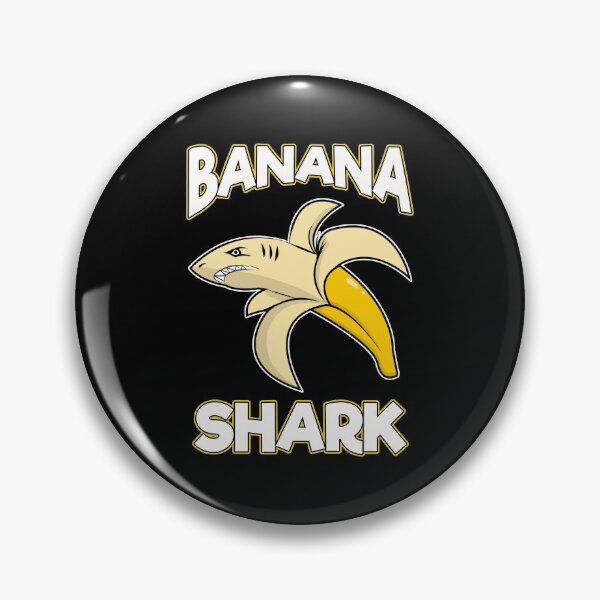 Item preview, Banana Shark Adorable Half-Banana Half-Shark designed and sold by perfectpresents.
