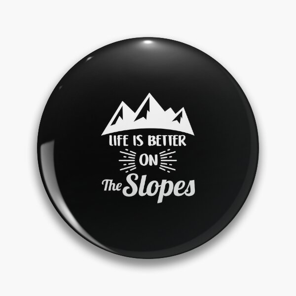 Item preview, Life Is Better On The Slopes Skiing & Snowboarding designed and sold by perfectpresents.
