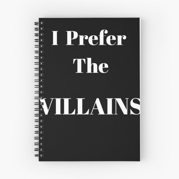 Item preview, I Prefer The Villains designed and sold by Drakken-blue.