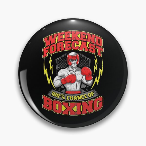 Item preview, Awesome Weekend Forecast: 100% Chance of Boxing designed and sold by perfectpresents.