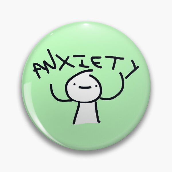Item preview, Anxiety designed and sold by Squid-ink-art.