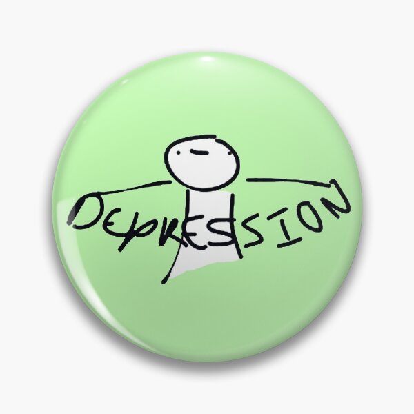 Item preview, Depression designed and sold by Squid-ink-art.