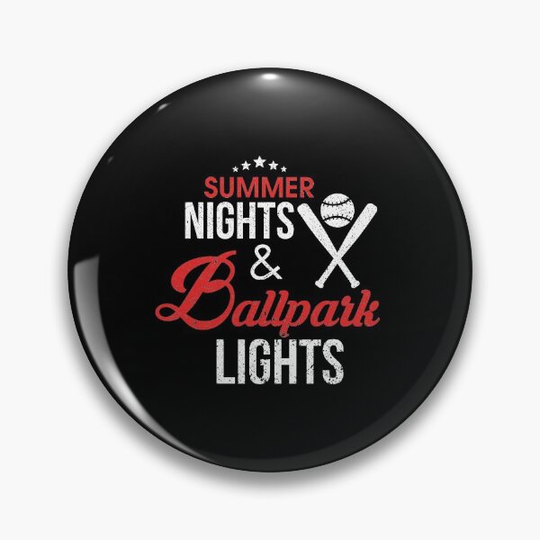 Artikelvorschau, Summer Nights & Ballpark Lights Baseballspieler entworfen und verkauft von perfectpresents.