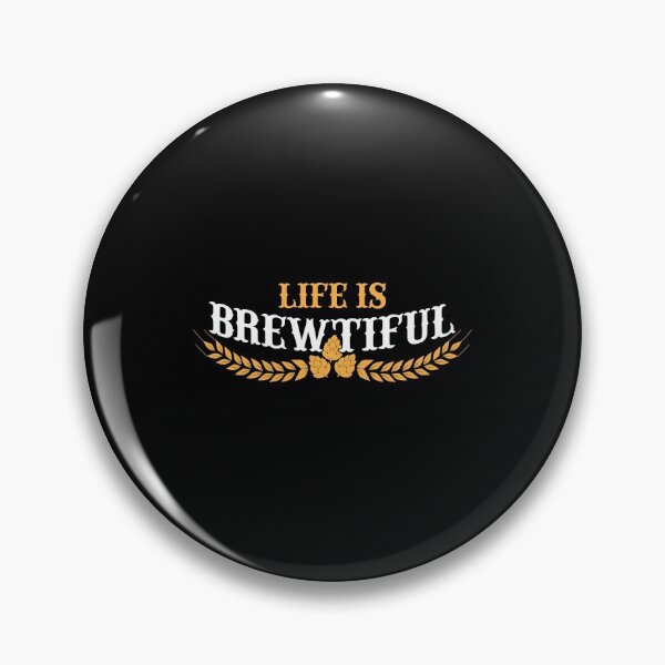 Item preview, Life Is Brewtiful Funny Beer & Brew Craft Beer designed and sold by perfectpresents.