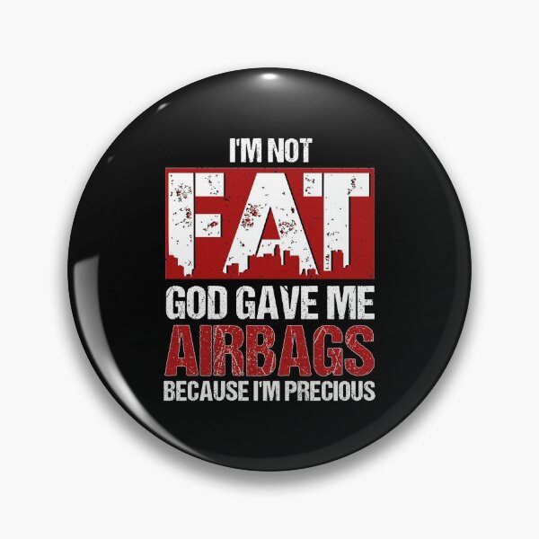 Artikelvorschau, Nicht fetter Gott gab mir Airbags, weil ich kostbar bin entworfen und verkauft von perfectpresents.