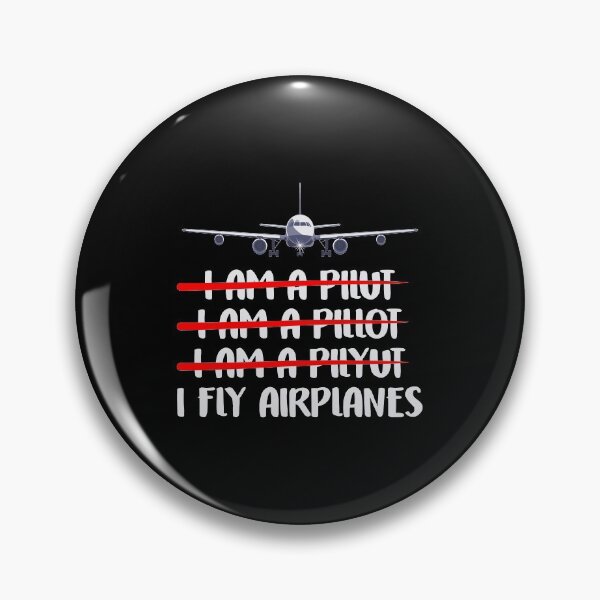 Item preview, Cute & Funny I Fly Airplanes Pilot Joke Flying Pun designed and sold by perfectpresents.
