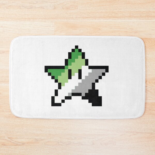 Item preview, Aromantic pride star designed and sold by punchthegoose.