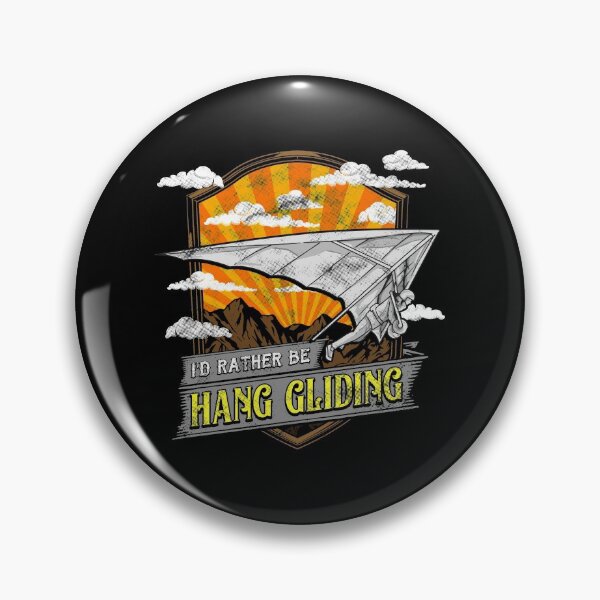 Item preview, Cute I'd Rather Be Hang Gliding Hangliding Pun designed and sold by perfectpresents.