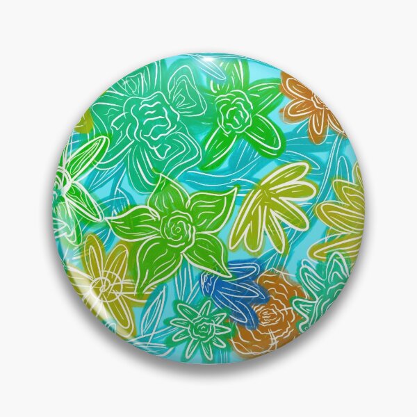 Item preview, Green Floral designed and sold by aj-creating.