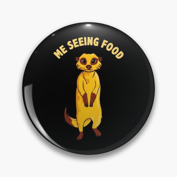 Item preview, Me Seeing Food Adorable Hungry Meerkat designed and sold by perfectpresents.
