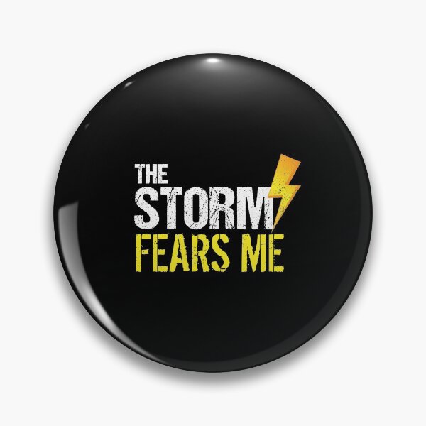 Item preview, Vintage The Storm Fears Me Funny Severe Weather designed and sold by perfectpresents.