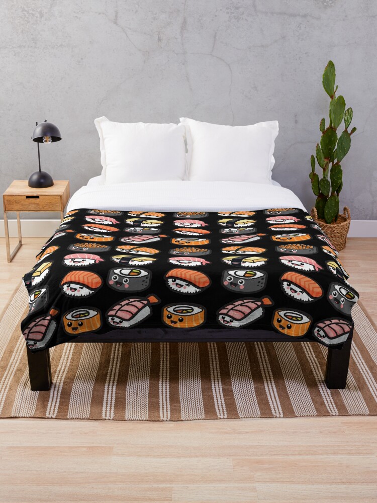 sushi blanket and pillow