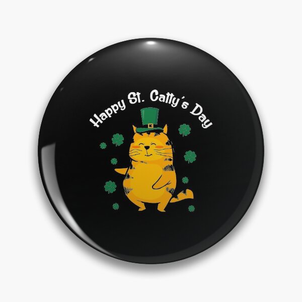 Item preview, Cute Happy St. Catty's Day St. Patrick's Day 2020 designed and sold by perfectpresents.