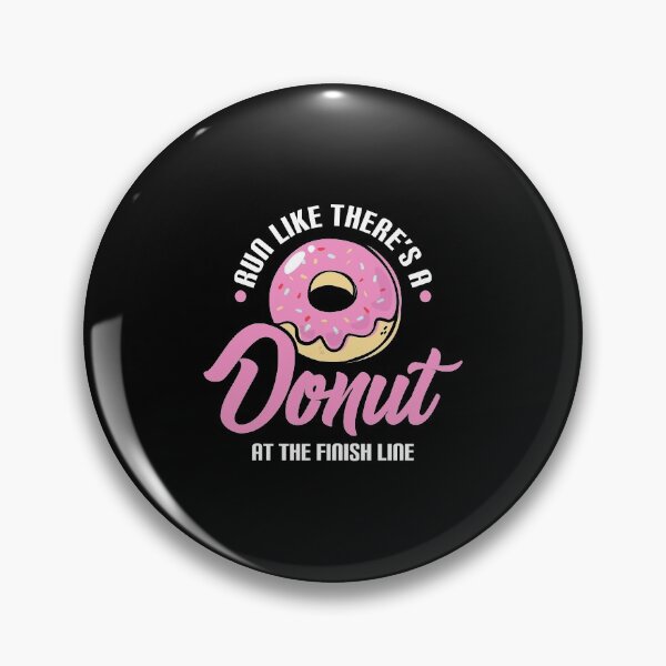 Item preview, Funny Run Like There's a Donut At The Finish Line designed and sold by perfectpresents.