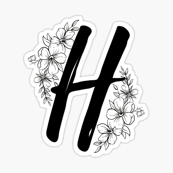 Item preview, Letter H Initial designed and sold by dinafried23.