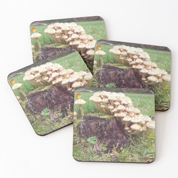 Item preview, Happy Mushrooms Family  designed and sold by saharezza.