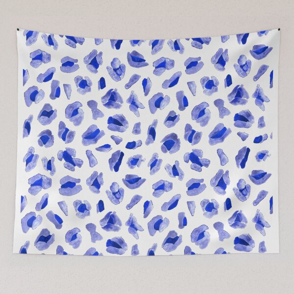 Item preview, Classic Blue Cheetah Print designed and sold by Siara-Studio.