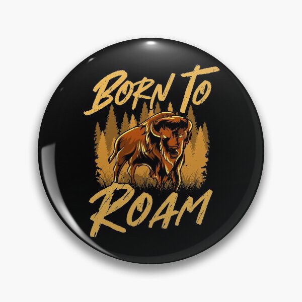 Item preview, Wild Bison Born To Roam Animals In Nature designed and sold by perfectpresents.